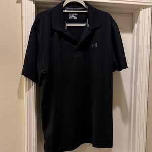 Under Armour Men's Classic Black Polo